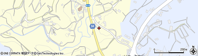 沖縄県名護市中山558周辺の地図