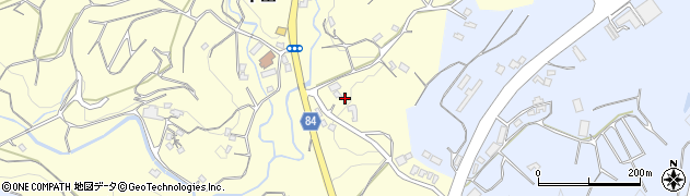 沖縄県名護市中山575周辺の地図