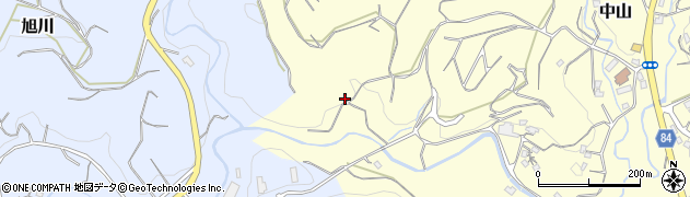 沖縄県名護市中山2周辺の地図
