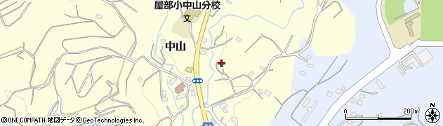 沖縄県名護市中山634周辺の地図