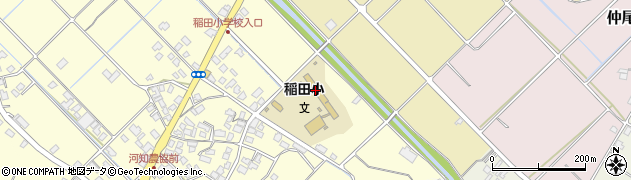 名護市立稲田小学校周辺の地図