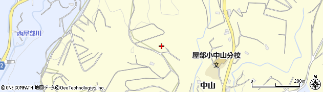 沖縄県名護市中山217周辺の地図