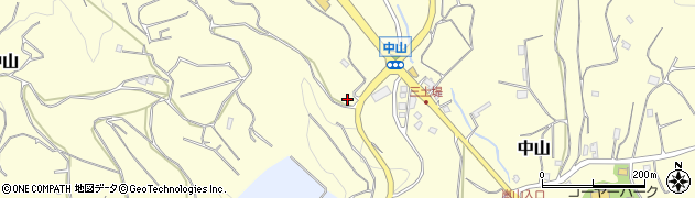 沖縄県名護市中山337周辺の地図