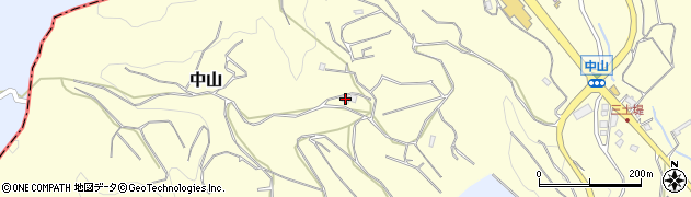 沖縄県名護市中山456周辺の地図