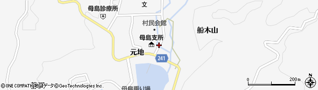 東京都小笠原村母島（元地）周辺の地図