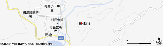 東京都小笠原村母島周辺の地図