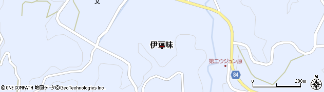 沖縄県国頭郡本部町伊豆味周辺の地図