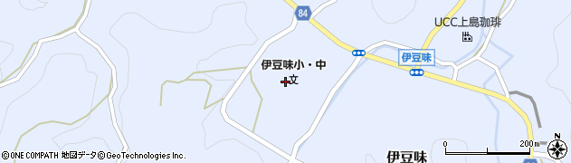 本部町立伊豆味中学校周辺の地図