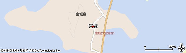 沖縄県大宜味村（国頭郡）宮城周辺の地図