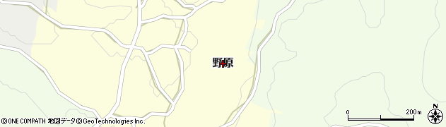 沖縄県本部町（国頭郡）野原周辺の地図