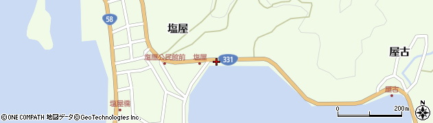 沖縄県国頭郡大宜味村塩屋354周辺の地図