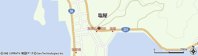 沖縄県国頭郡大宜味村塩屋398周辺の地図