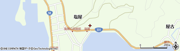 沖縄県国頭郡大宜味村塩屋366周辺の地図