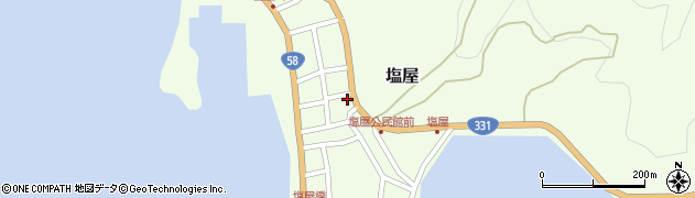 沖縄県国頭郡大宜味村塩屋657周辺の地図