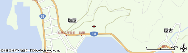 沖縄県国頭郡大宜味村塩屋349周辺の地図