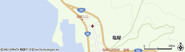 沖縄県国頭郡大宜味村塩屋709周辺の地図