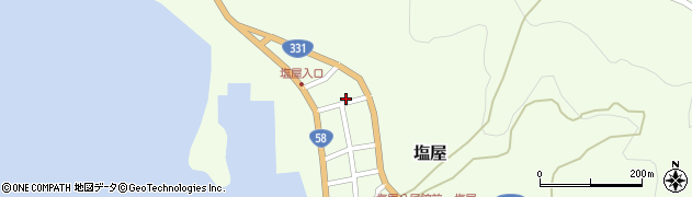 沖縄県国頭郡大宜味村塩屋713周辺の地図
