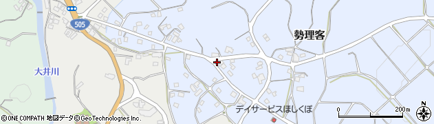 沖縄県今帰仁村（国頭郡）勢理客周辺の地図