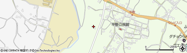 沖縄県国頭郡今帰仁村平敷周辺の地図