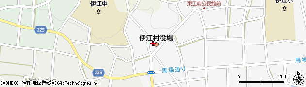 伊江村役場　政策調整室周辺の地図