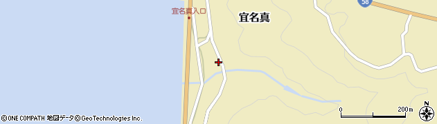 沖縄県国頭村（国頭郡）宜名真周辺の地図