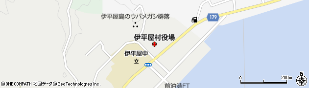 沖縄県伊平屋村（島尻郡）周辺の地図