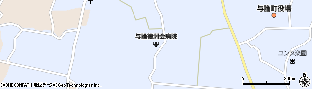 医療法人 沖縄徳洲会 与論徳洲会病院周辺の地図