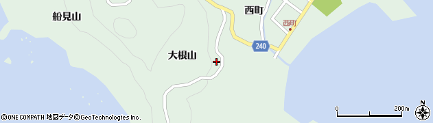 東京都小笠原村父島（大根山）周辺の地図