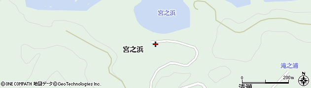 東京都小笠原村父島（宮之浜）周辺の地図