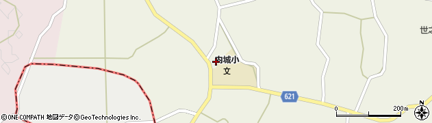 和泊町立内城小学校周辺の地図