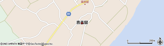 鹿児島県和泊町（大島郡）喜美留周辺の地図