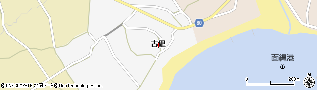 鹿児島県大島郡伊仙町古里周辺の地図