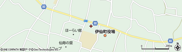 伊勢寿司周辺の地図