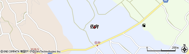 鹿児島県伊仙町（大島郡）佐弁周辺の地図