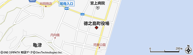 徳之島町役場周辺の地図