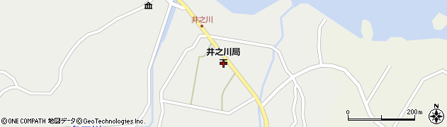 井之川郵便局周辺の地図