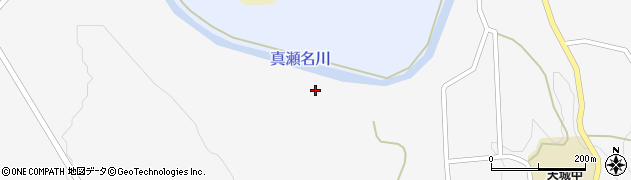真瀬名川周辺の地図