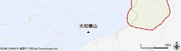 大和城山周辺の地図