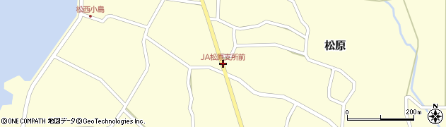 JA松原支所前周辺の地図