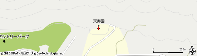 天寿園周辺の地図