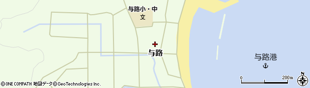 鹿児島県瀬戸内町（大島郡）与路周辺の地図