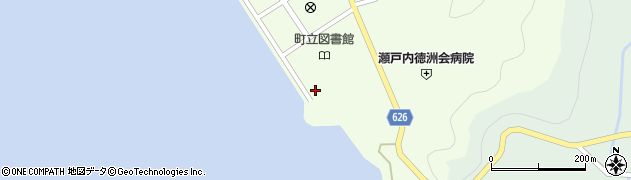 瀬戸内消防分署周辺の地図