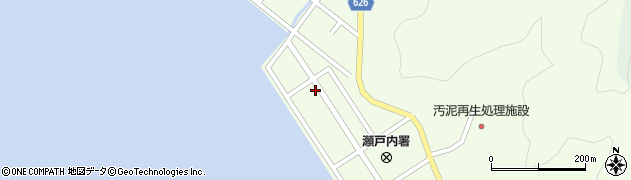 民宿海周辺の地図
