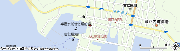 瀬戸内警察署桟橋交番周辺の地図