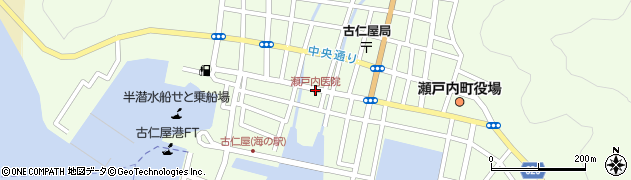 瀬戸内医院周辺の地図