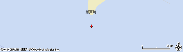 瀬戸崎周辺の地図
