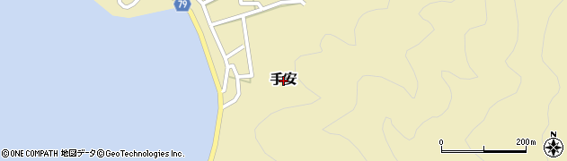 鹿児島県瀬戸内町（大島郡）手安周辺の地図