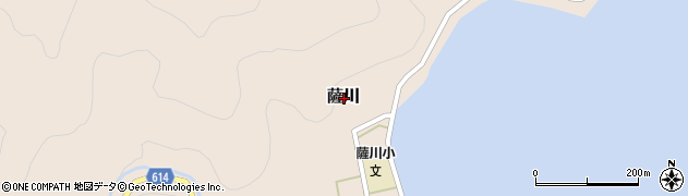 鹿児島県大島郡瀬戸内町薩川周辺の地図