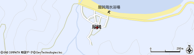 鹿児島県大島郡宇検村屋鈍周辺の地図