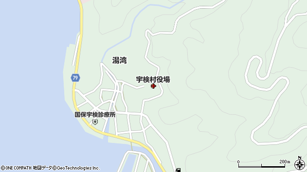 〒894-3300 鹿児島県大島郡宇検村（以下に掲載がない場合）の地図